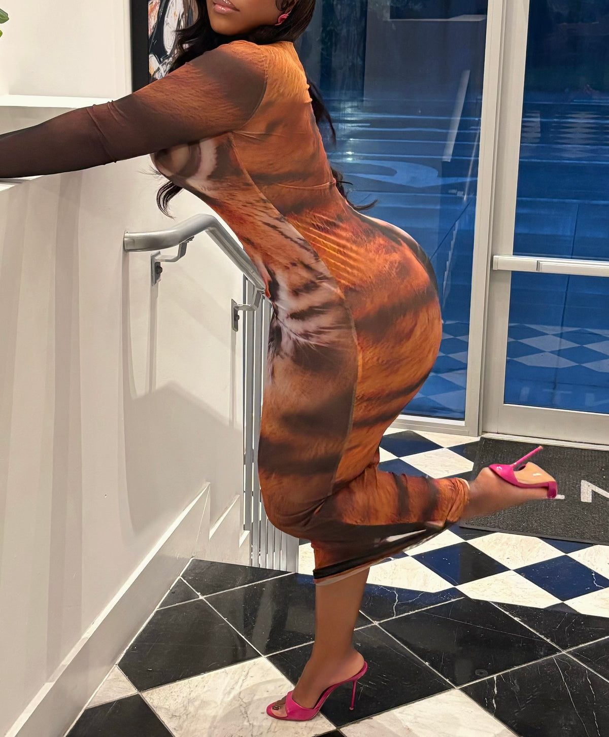 Tiggy Mesh Dress